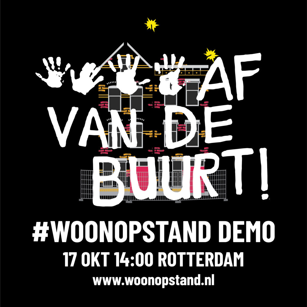 Handen af van de buurt